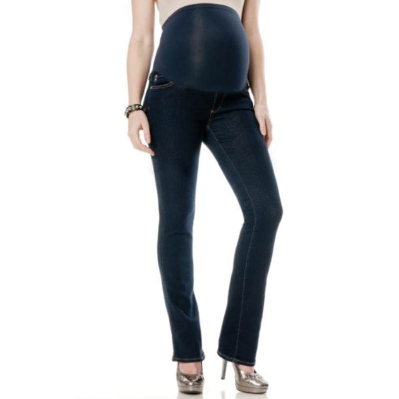 Ag Adriano Goldschmied Maternity Full Panel Ballard Slim Bootcut Jeans, Size 27